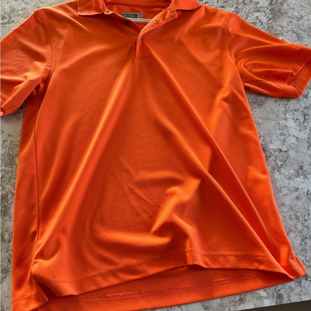Hogan Men's Orange Polo Shirt